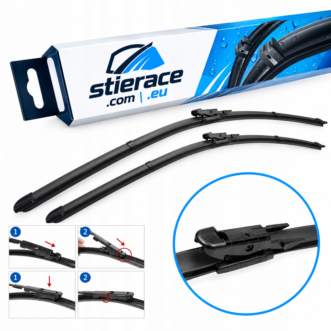 Predné stierače 460+510 mm – NT-B
